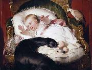 Landseer, Edwin Henry Victoria, Princess Royal, with Eos USA oil painting artist